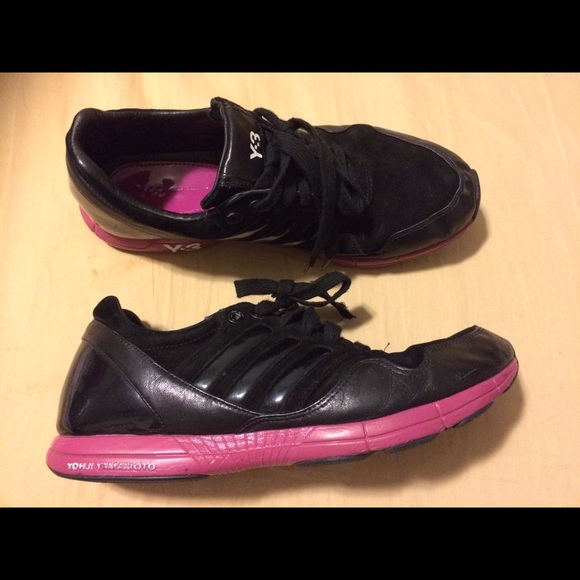 Adidas y3 yohji yamamoto rare running shoe size9.5 - Picture 2 of 8